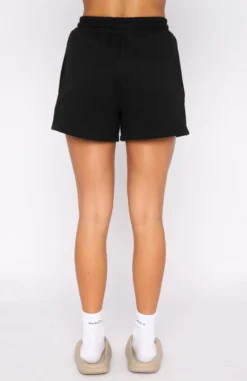 So Predictable Lounge Shorts Black -LuxeFit Shop 01.06.22 1125