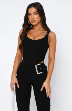 Girls Need Love Bustier Black -LuxeFit Shop 02.06.2330116