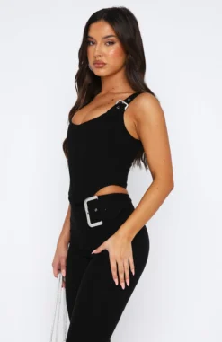 Girls Need Love Bustier Black -LuxeFit Shop 02.06.2330120