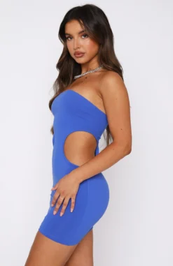 All Loved Up Strapless Mini Dress Cobalt Blue -LuxeFit Shop 03.11.2213455