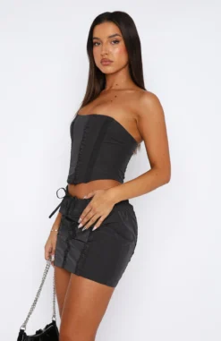 Between The Lines Bustier Black -LuxeFit Shop 04.05.2327850