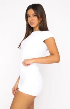 Take Me There Ribbed Baby Tee White 12 Take Me There Ribbed Baby Tee White -LuxeFit Shop 04.08.22 457