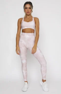 Comfort Zone Leggings Dusty Tie Dye -LuxeFit Shop 06.05.21 971