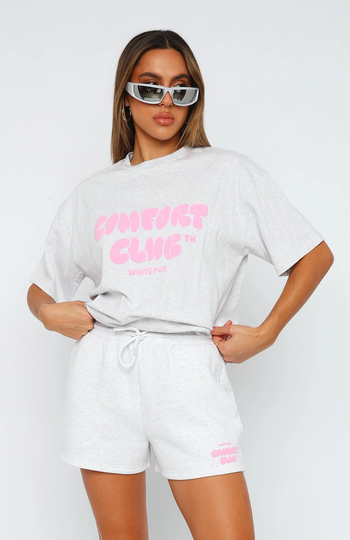 Comfort Club Oversized Tee Mist 2 Comfort Club Oversized Tee Mist - Image 2