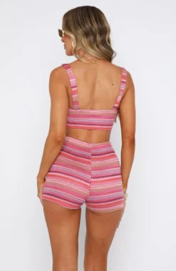 Bad Behaviour Crop Bubblegum -LuxeFit Shop 08.06.2331570