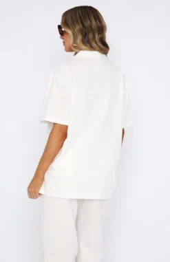 Comes In Waves Shirt White -LuxeFit Shop 08.06.2331623