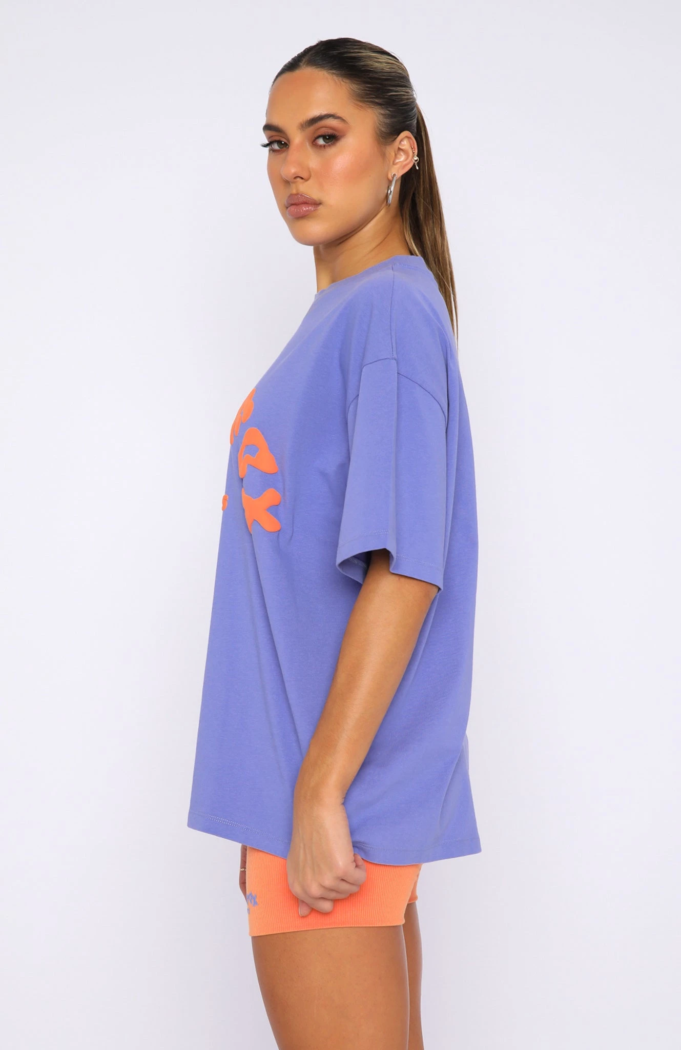 Project 5 Oversized Tee Grape 3 Project 5 Oversized Tee Grape - Image 3