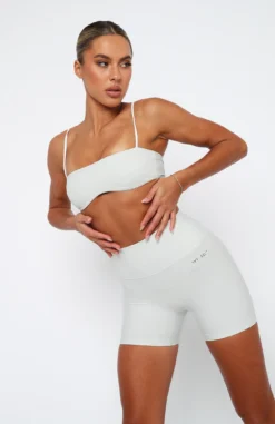 Carter Bike Shorts Oyster -LuxeFit Shop 09.02.239147