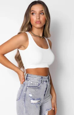 All For One Ribbed Crop White 9 All For One Ribbed Crop White -LuxeFit Shop 10.06.200856 d6112479 11ec 44e9 a0ea b02903704afa