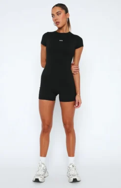Live For The Weekend Playsuit Black -LuxeFit Shop 11.05.2319430