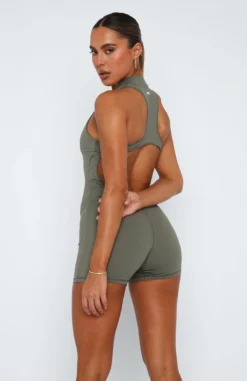 Better Than Good Playsuit Khaki -LuxeFit Shop 11.05.2319621