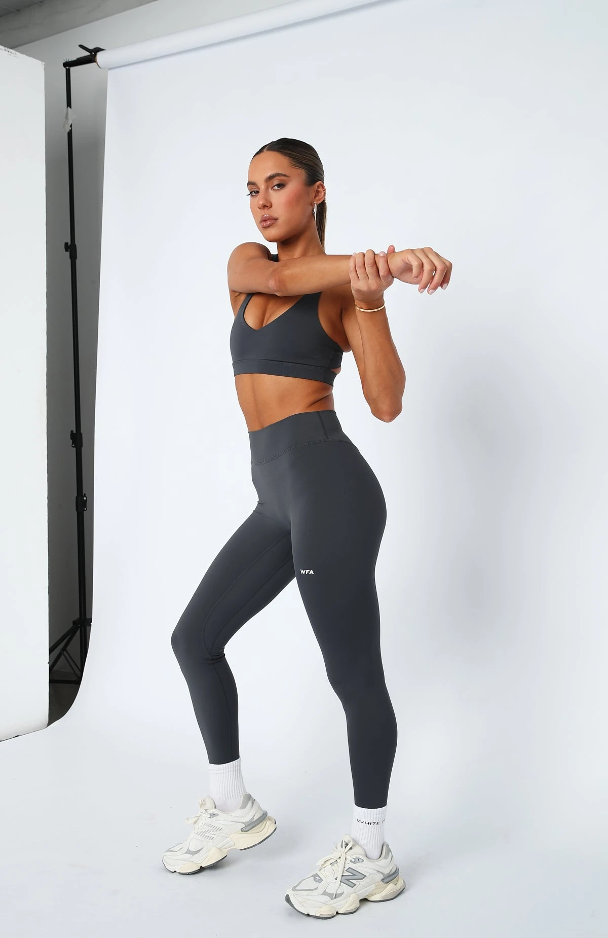 Finally There Leggings Charcoal 3 Finally There Leggings Charcoal - Image 3