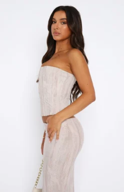 Anytime Bustier Oatmeal 7 Anytime Bustier Oatmeal -LuxeFit Shop 11.08.2347063