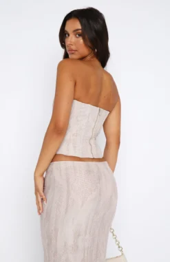 Anytime Bustier Oatmeal 8 Anytime Bustier Oatmeal -LuxeFit Shop 11.08.2347072