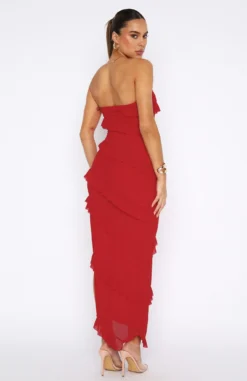 Sweet Desire Maxi Dress Red -LuxeFit Shop 11.08.2347285