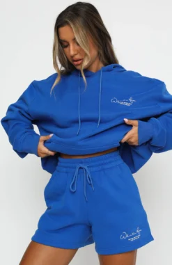 Check It Out Lounge Shorts Electric Blue 14 Check It Out Lounge Shorts Electric Blue -LuxeFit Shop 13.01.21 1188