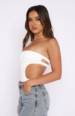 Cutting Corners Bodysuit White 12 Cutting Corners Bodysuit White -LuxeFit Shop 13.10.227487 07690c3d cf00 4b9c 868e e267f155e33d