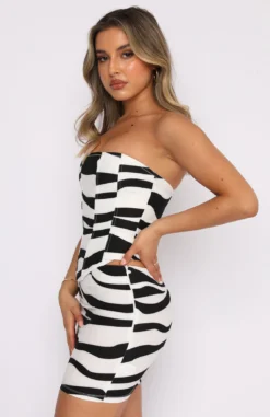 Count Me In Bustier Zebra Print -LuxeFit Shop 15.10.21 1147