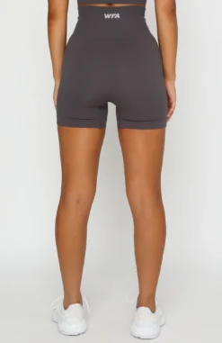 Seamless High Waisted Shorts Shadow 10 Seamless High Waisted Shorts Shadow -LuxeFit Shop 18.01.21 652
