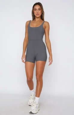 Serena Playsuit Smoke -LuxeFit Shop 20.07.23 240508