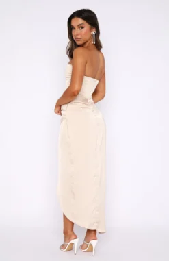 Everything You Want Midi Dress Champagne -LuxeFit Shop 20.10.229240