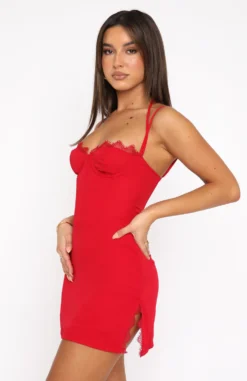 Move Along Mini Dress Red 8 Move Along Mini Dress Red -LuxeFit Shop 27.07.22 160