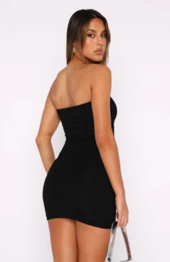 Love Me More Strapless Mini Dress Black -LuxeFit Shop 27.07.2343321