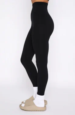 Cross The Line Seamless High Waisted Leggings Black -LuxeFit Shop 28.04.22 144