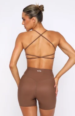 She's Healthy Sports Crop Chocolate -LuxeFit Shop 28.04.22 1867