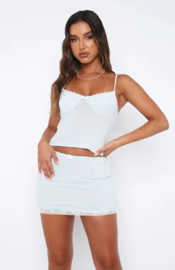 Ocean Eyes Crop Powder Blue -LuxeFit Shop 29.12.220647