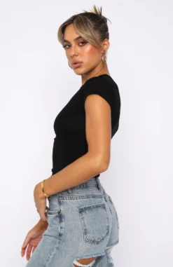 Too Blessed Tee Black -LuxeFit Shop 31.05.22 883