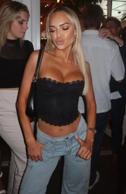 It Doesn't Matter Bustier Black