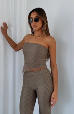 No Bad Luck Crop Chestnut -LuxeFit Shop A5446BE5 19D0 41A2 9CBF 6BB3E90F4D3F