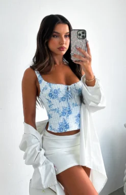 All That You Are Crop Blueberry Blossom -LuxeFit Shop ALL THAT YOU ARE 02.05.23 04