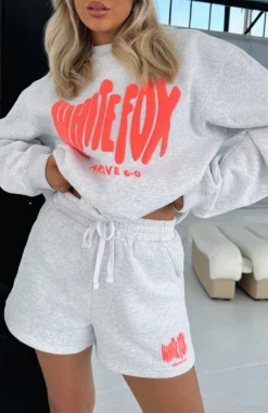 Archive 6.0 Oversized Sweater Cloudburst -LuxeFit Shop ARCHIVE 6.0 SWEATER LOUNGE SHORTS CLOUDBURST 05.04.23 02