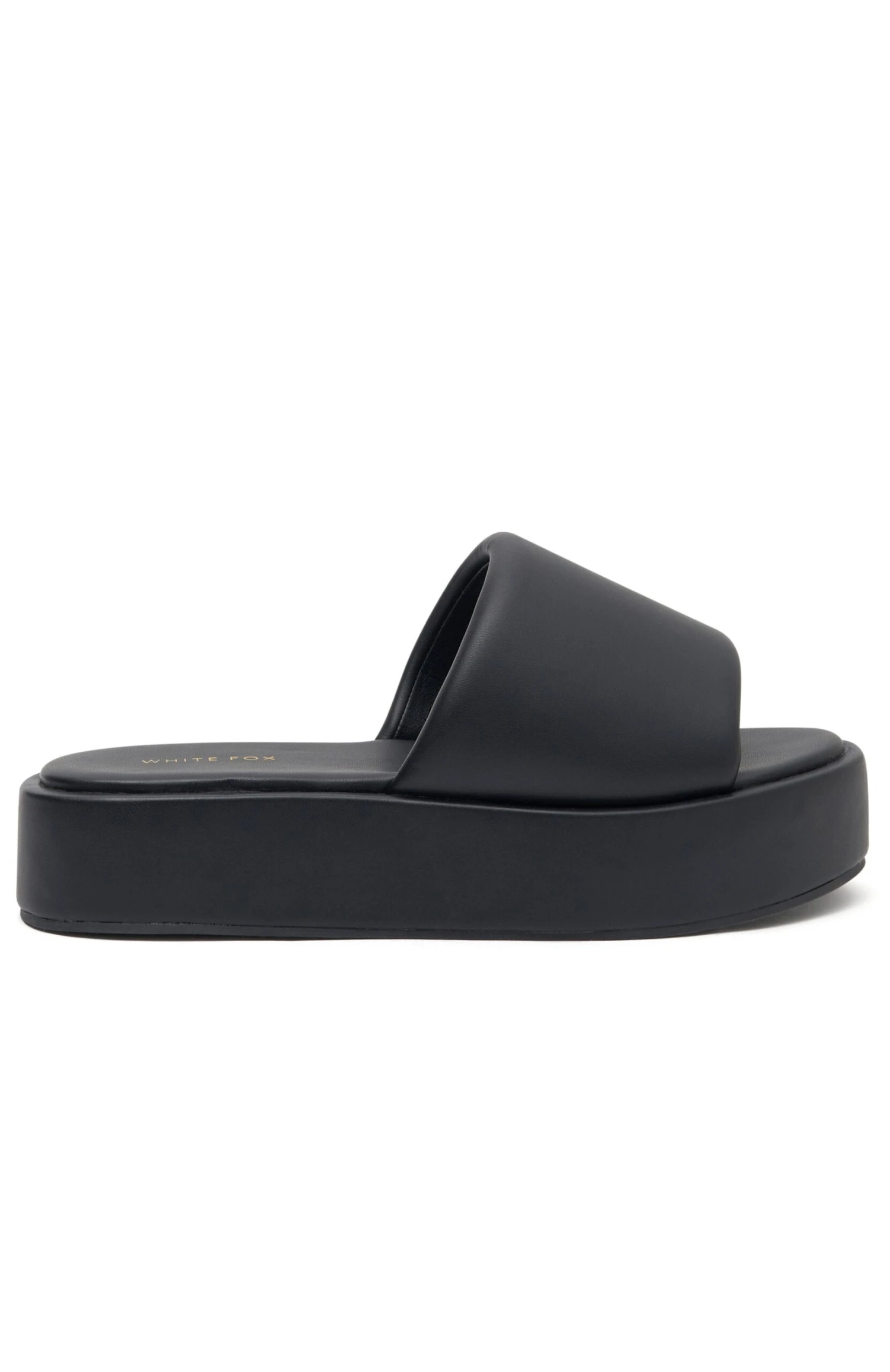 Matea Platform Slides Black 2 Matea Platform Slides Black - Image 2