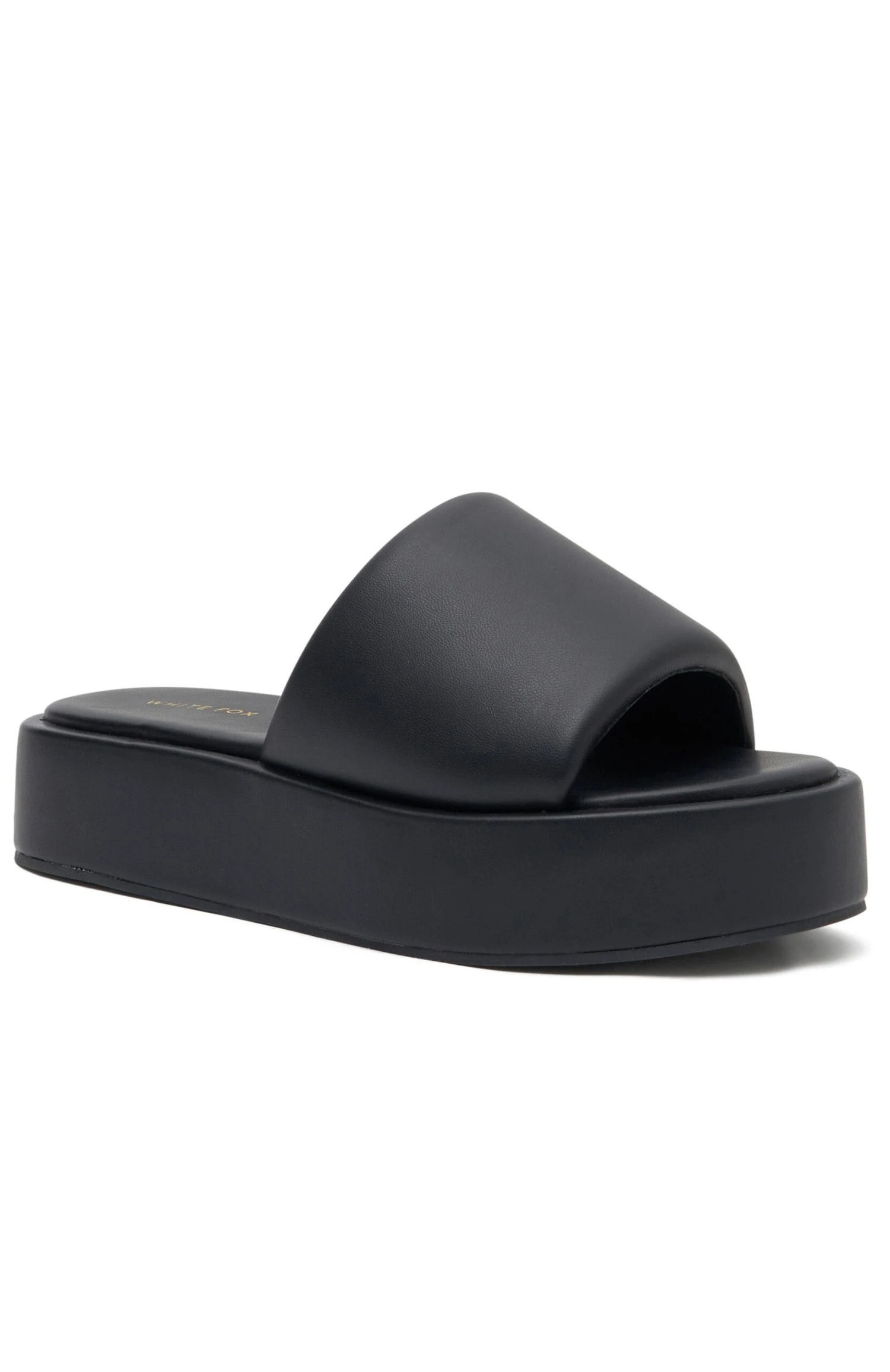 Matea Platform Slides Black 3 Matea Platform Slides Black - Image 3