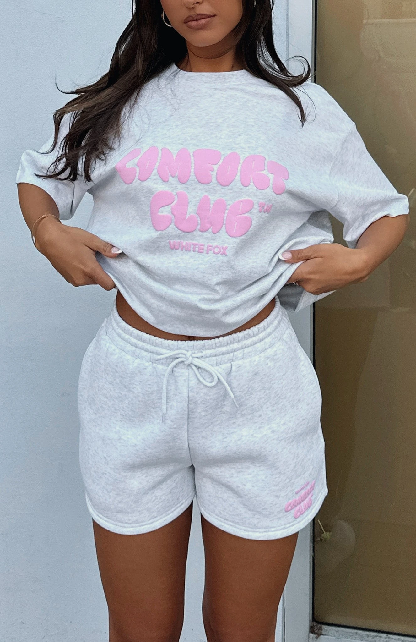 Comfort Club Oversized Tee Mist 1 Comfort Club Oversized Tee Mist