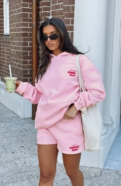 Comfort Club Lounge Shorts Bon Bon -LuxeFit Shop COMFORT CLUB TEE COMFORT CLUB LOUNGE SHORTS 100823 01 a3ab3516 4f97 485f ab75 4adcaa072b64