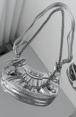 Harlow Bag Silver PU