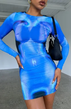 Soulmate Long Sleeve Mini Dress Milky Way 11 Soulmate Long Sleeve Mini Dress Milky Way -LuxeFit Shop IMG 8651 d67d0309 193b 42b3 95bc 488a93cf4245