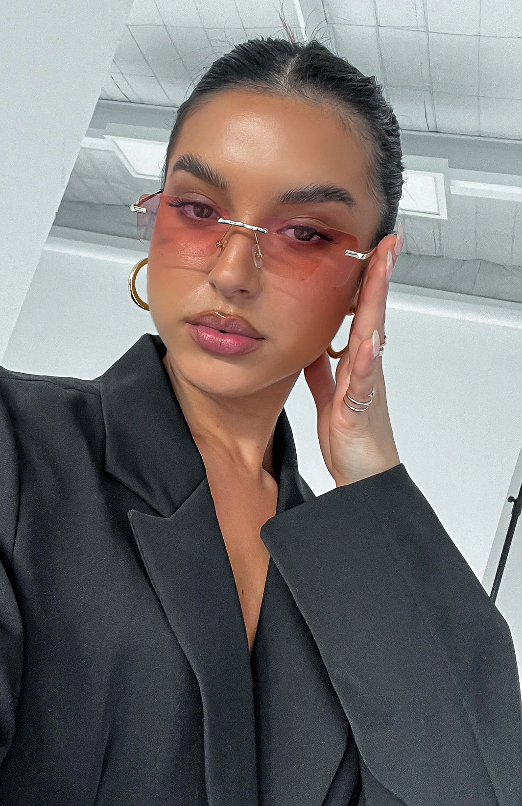 Mia Sunglasses Pink Fade 4 Mia Sunglasses Pink Fade - Image 4