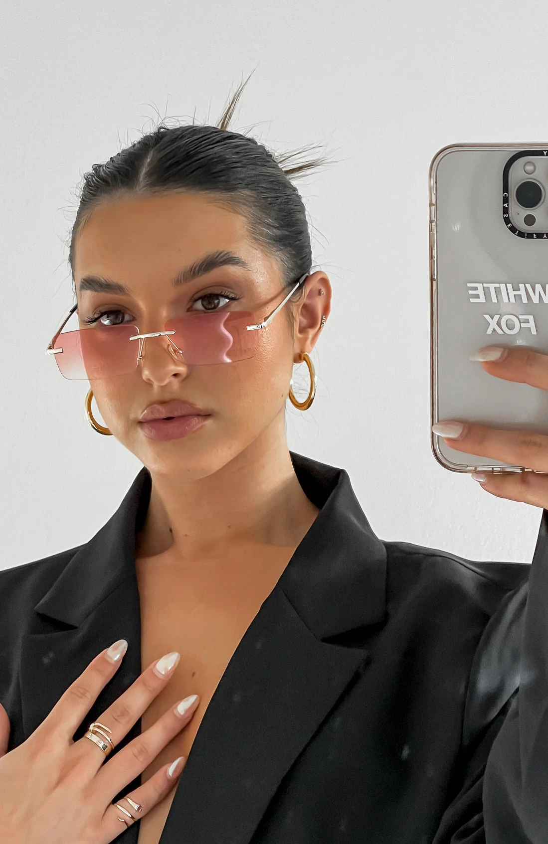 Mia Sunglasses Pink Fade 3 Mia Sunglasses Pink Fade - Image 3