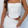 Miss California Bustier White