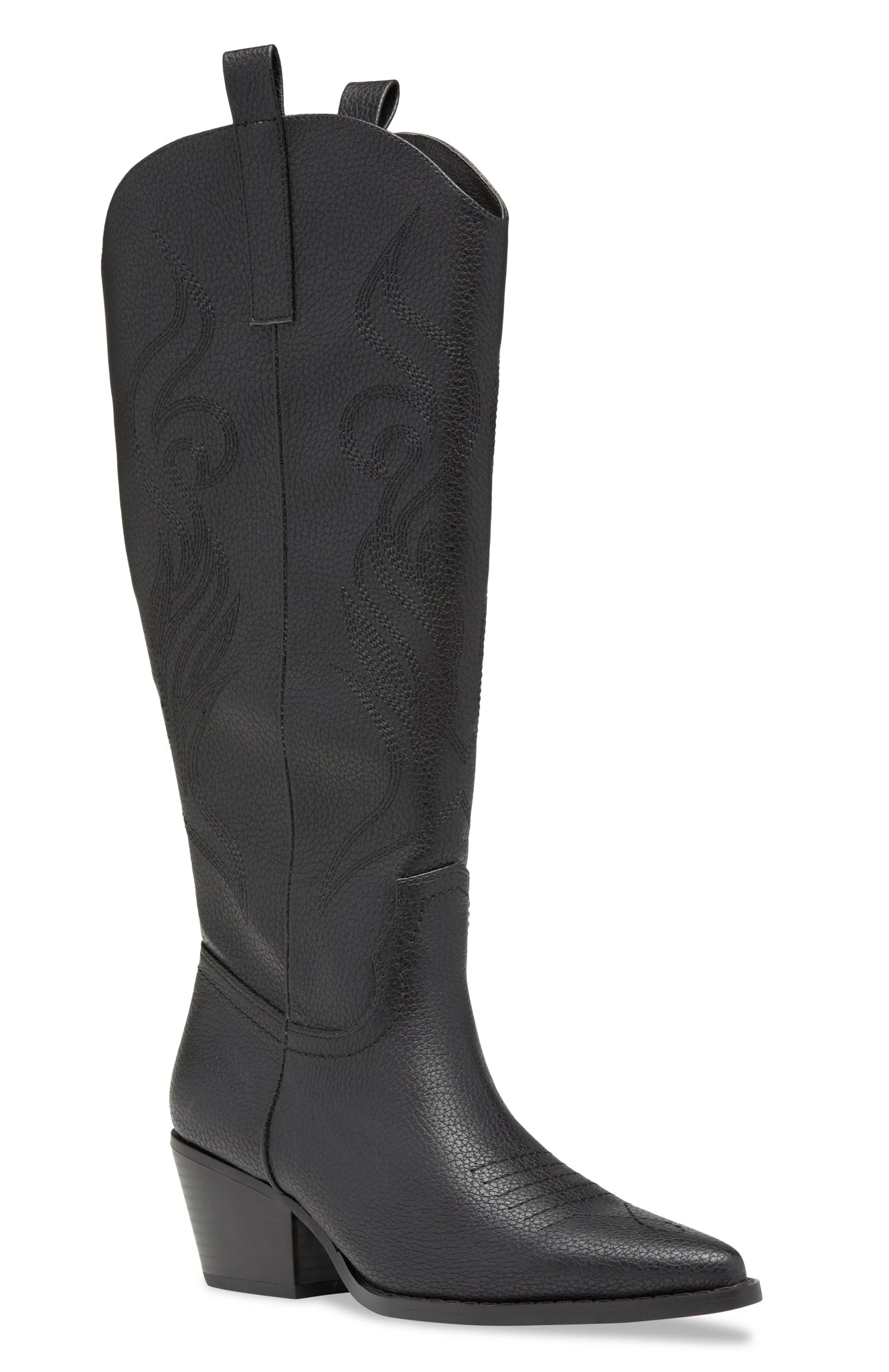 Western Cowboy Boots Black 3 Western Cowboy Boots Black - Image 3