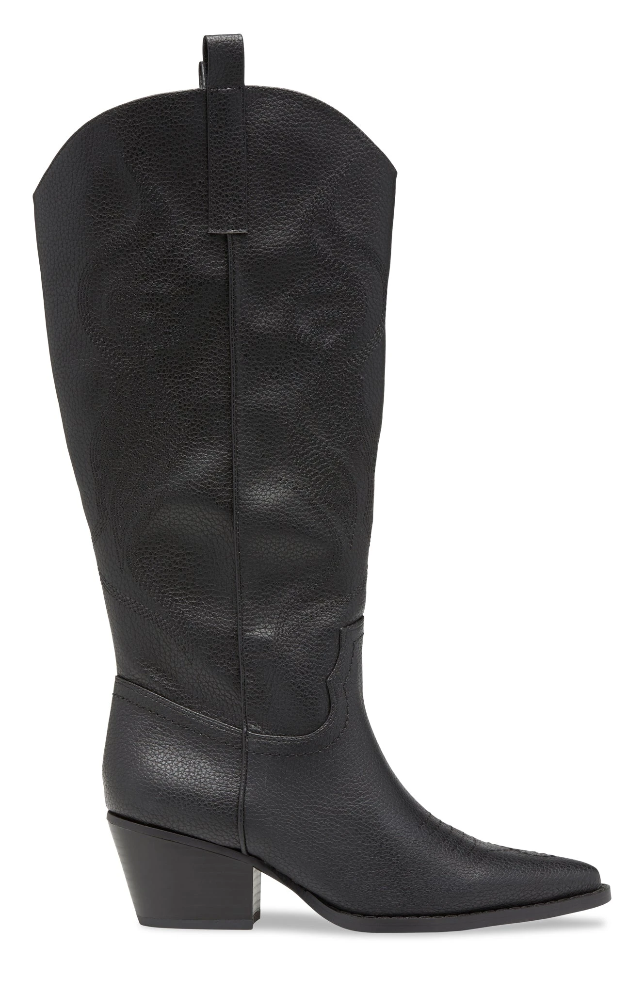 Western Cowboy Boots Black 2 Western Cowboy Boots Black - Image 2