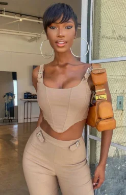 Keep Me Close Bustier Mocha