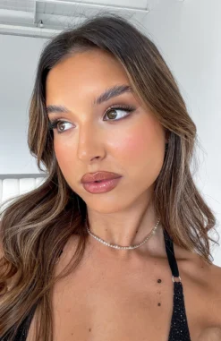 Zali Tennis Necklace Gold -LuxeFit Shop ZALI NECKLACE2