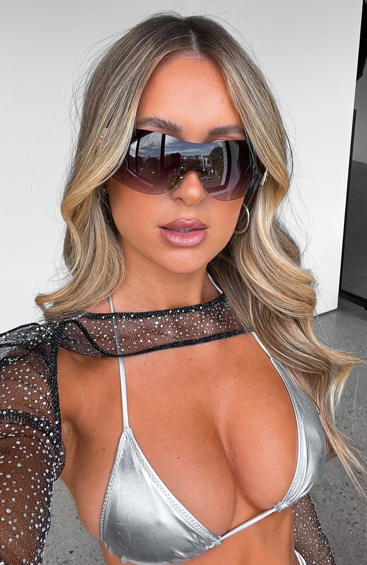 Zoey Sunglasses Black 5 Zoey Sunglasses Black - Image 5