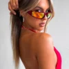 Delilah Sunglasses Red
